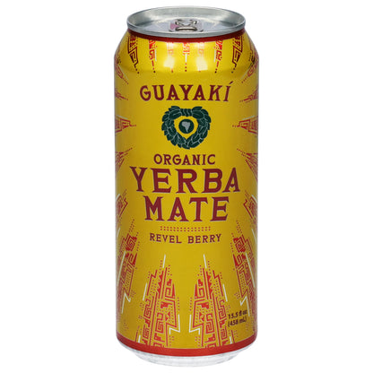 Guayaki Organic Revel Berry Yerba Mate 15.5 fl oz