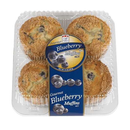 Cafe Valley Bakery Cv Blueberry Muffins
