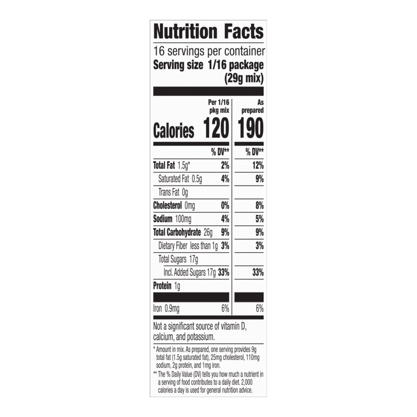 Betty Crocker Favorites Milk Chocolate Brownie Mix Family Size, 16.3 oz
