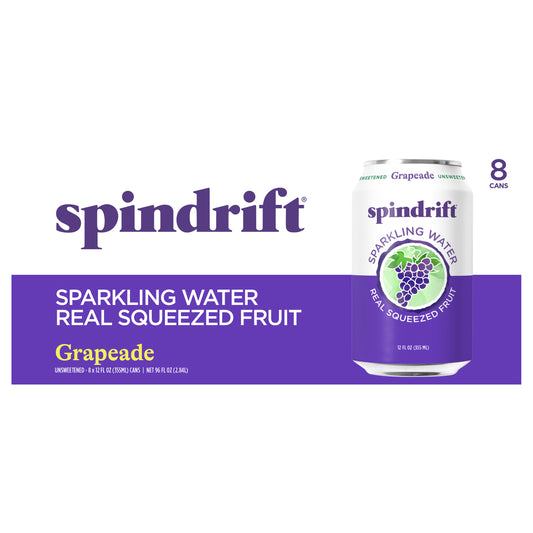 12 oz. Grapeade Sparkling Water 8pk