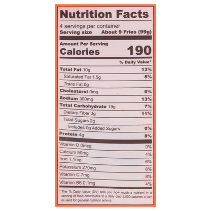 Actual Veggies Sweet Potato Super Fries 14 oz