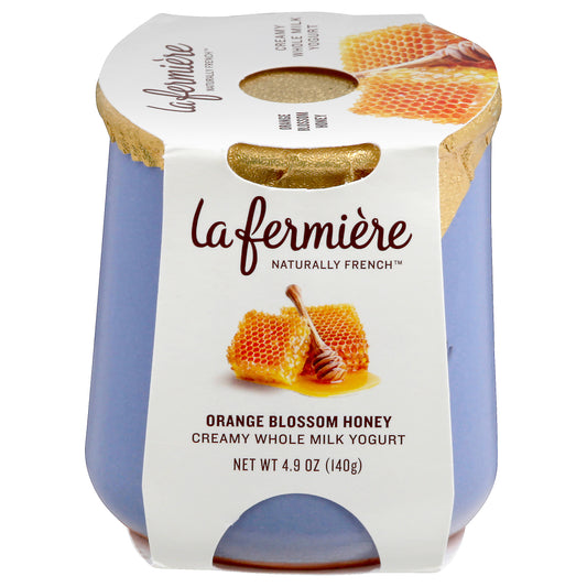 La Fermiere Orange Blossom Honey Yogurt 4.9 oz