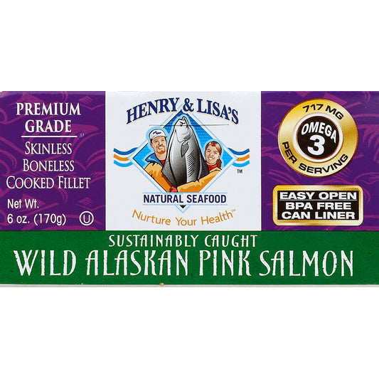 Henry & Lisas Salmon 6 oz