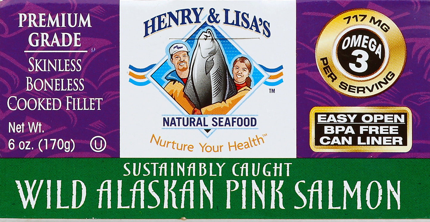 Henry & Lisas Salmon 6 oz