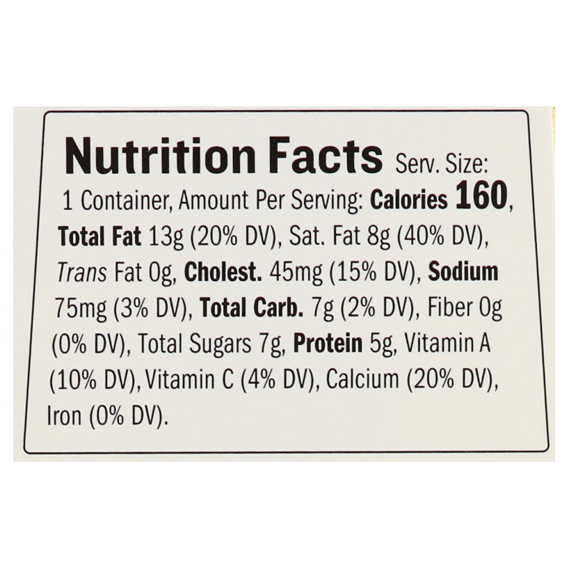 La Fermiere Creamy Whole Plain Yogurt 5.6 oz