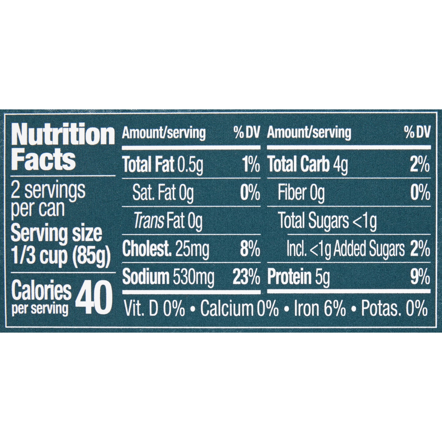 Snow's® Chopped Clams 6.5 oz. Can