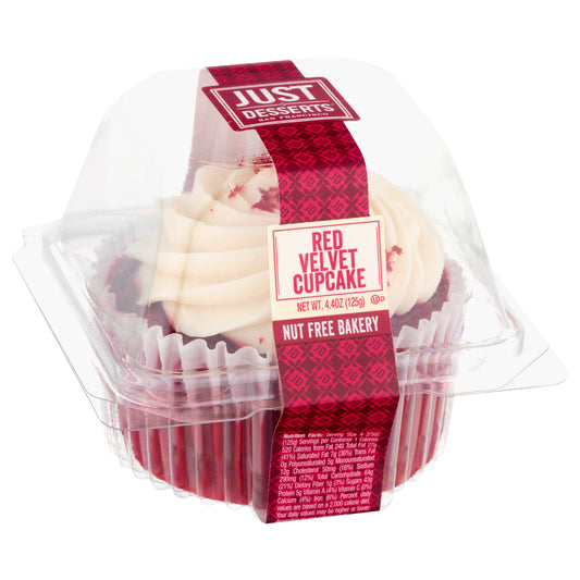 Just Desserts Red Velvet Cupcake 4.4 oz