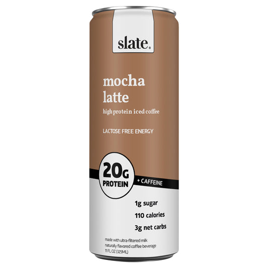 Slate Mocha Latte High Protein Iced Coffee 11oz