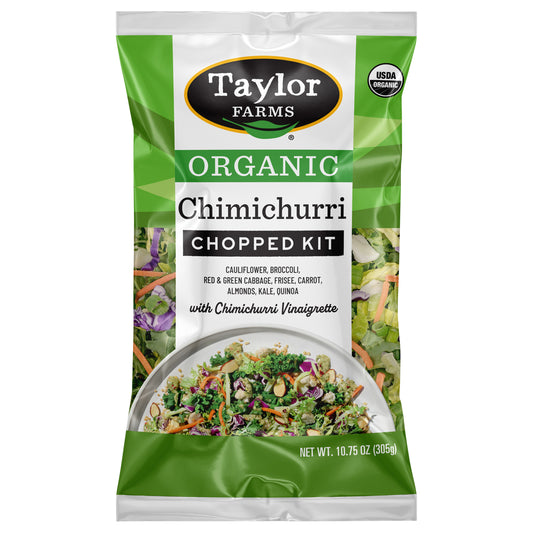 Taylor Farms Organic Chimichurri Chopped Salad Kit