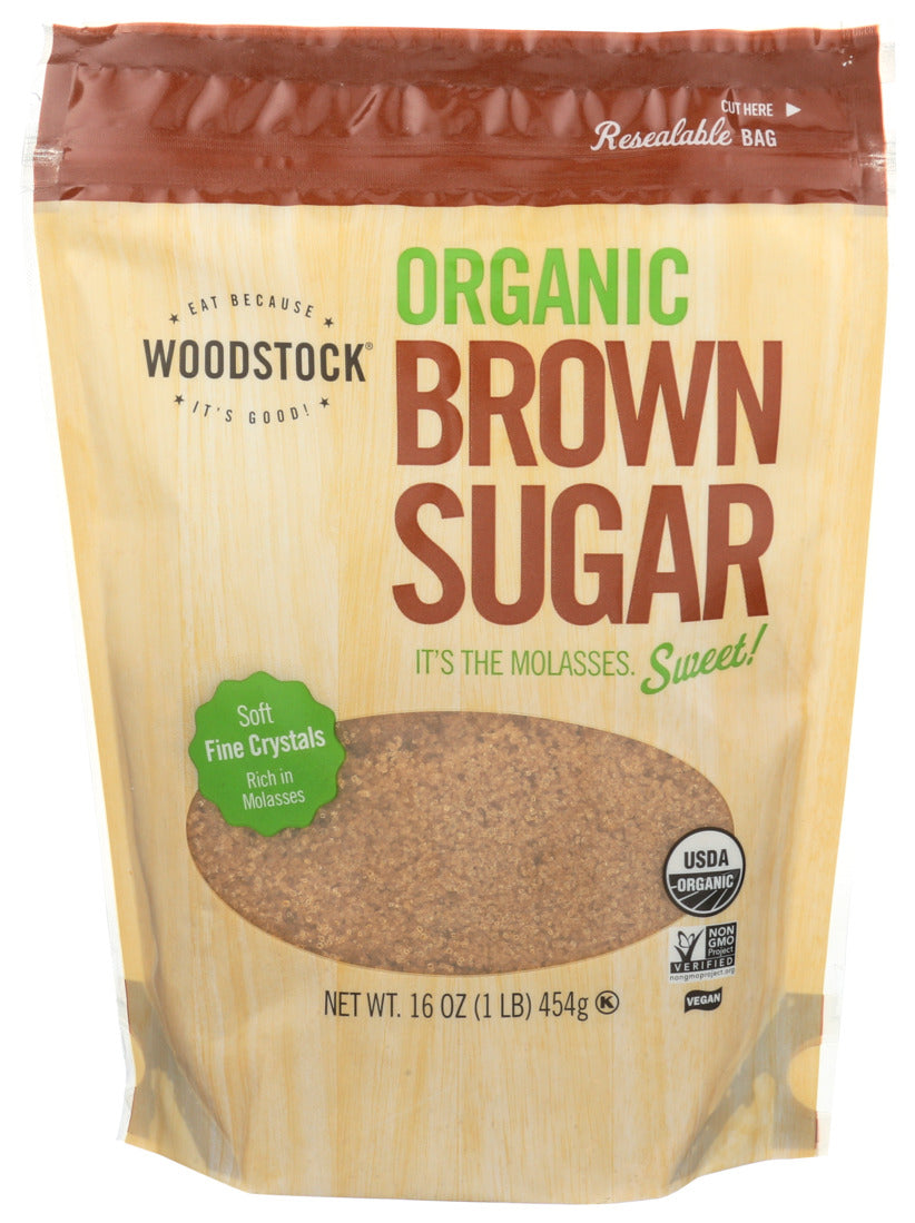 Woodstock Foods, Organic Brown Sugar, 16 Oz