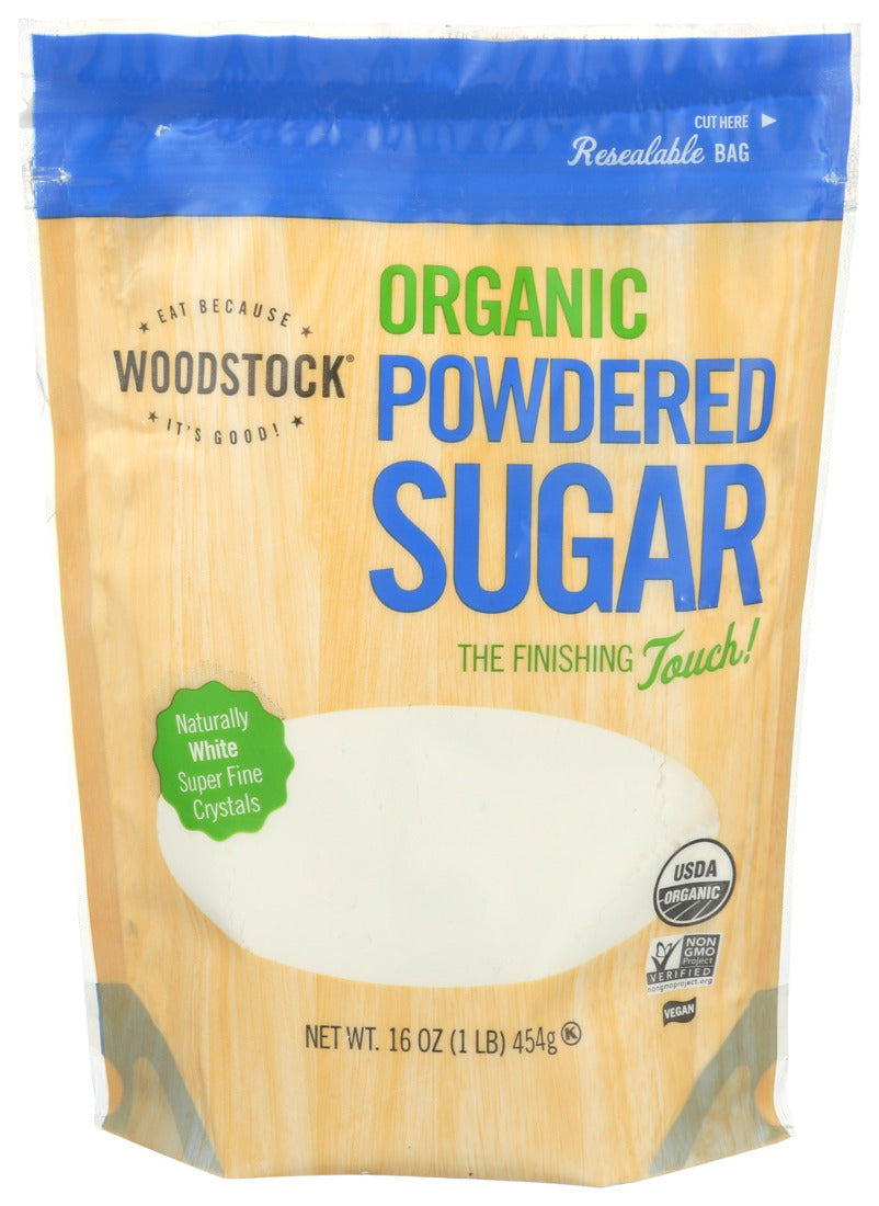 Woodstock Foods, Organic Powdered Sugar, 16 Oz