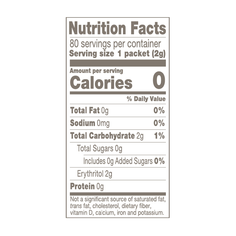 Truvia Original Calorie-Free Sweetener from the Stevia Leaf, 80  Packets (5.64 oz Carton)