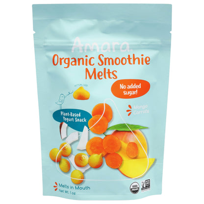 Amara Organic Mango Carrots Smoothie Melts 1 oz