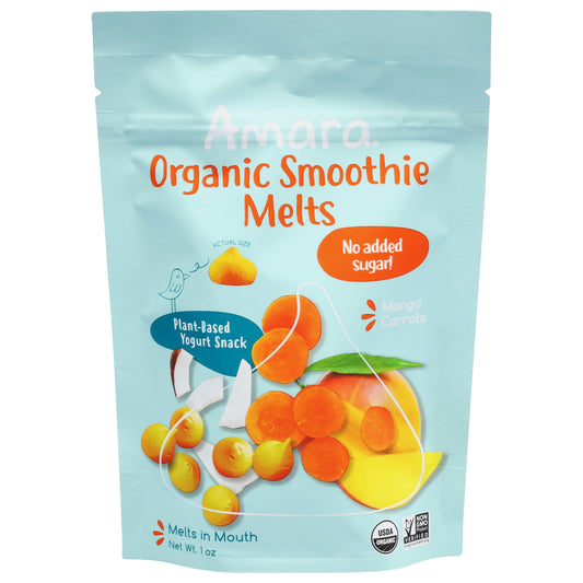 Amara Organic Mango Carrots Smoothie Melts 1 oz