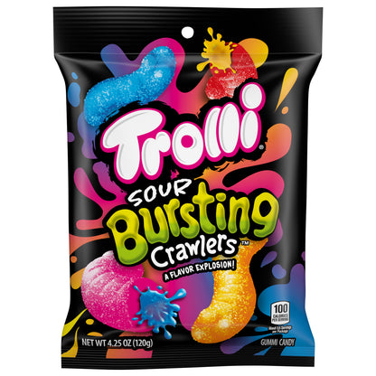 Trolli - TR 06577 155012 Sour Bursting Crawlers PEG Everyday EG 4.25oz 2022-9-2_609015_Trolli