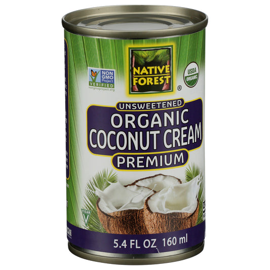 Native Forest, Organic Cream Premium Coconut, 5.4 Oz