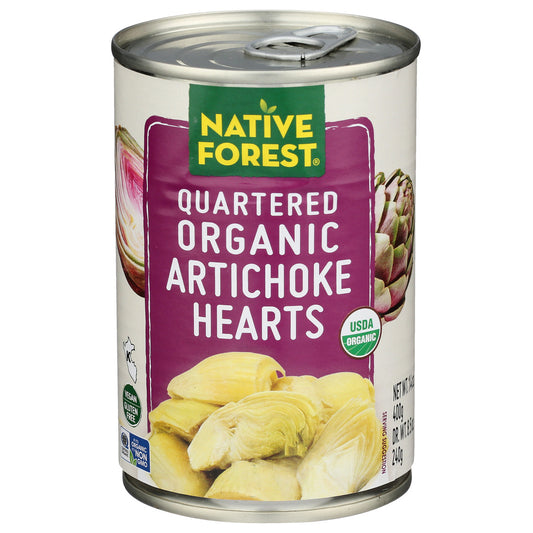 Native Forest, Quartered Artichoke Hearts Organic, 14 Oz