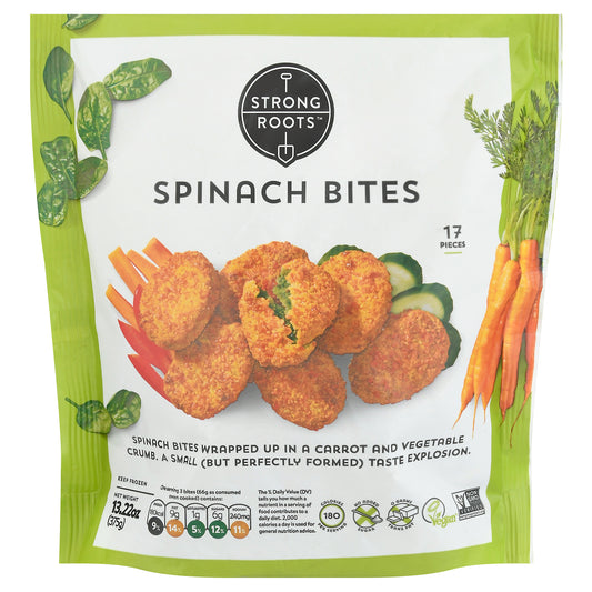 Strong Roots Spinach Bites 17 ea