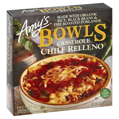 Amys Casserole Chile Relleno Bowls 9 oz