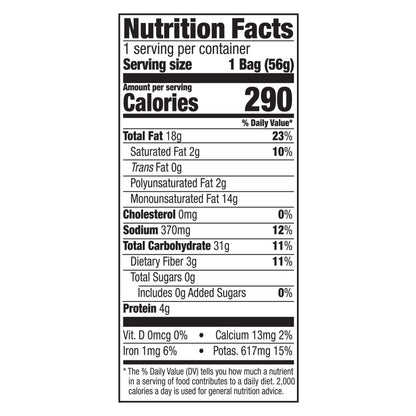Kettle Brand Sea Salt & Vinegar Potato Chips 2 oz