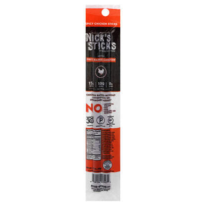 Nicks Sticks Spicy Chicken Sticks 1.7 oz