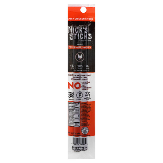 Nicks Sticks Spicy Chicken Sticks 1.7 oz