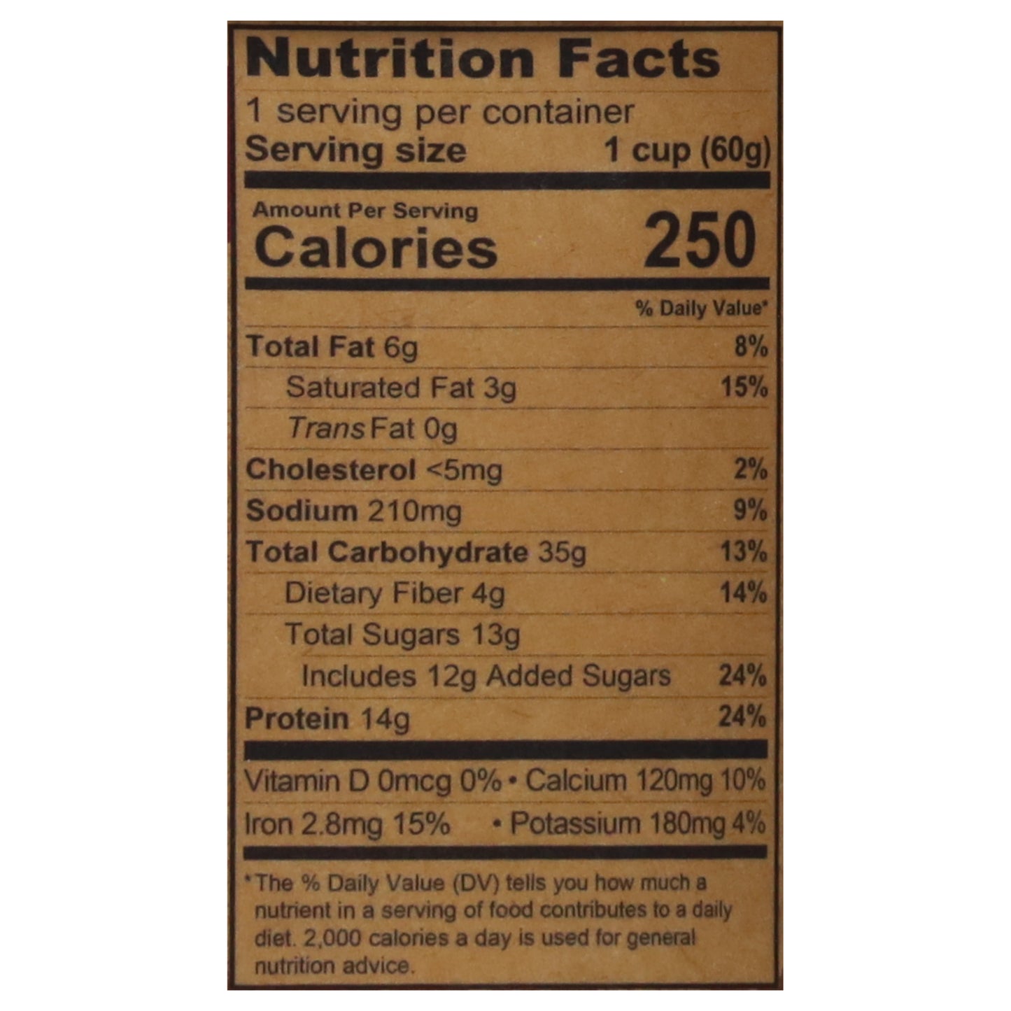 Kodiak Power Cup Peanut Butter Chocolate Chip Oatmeal 2.12 oz