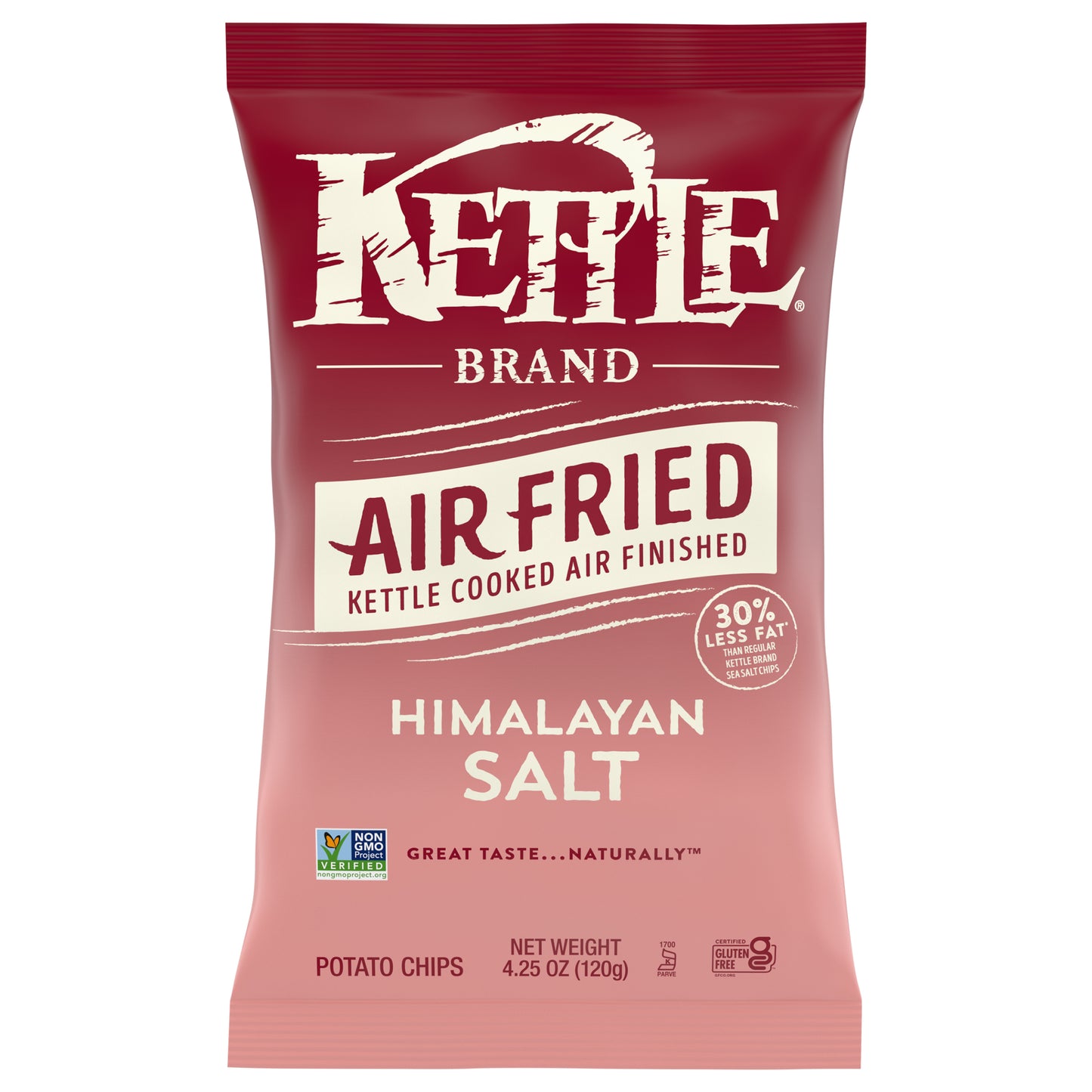 Kettle Brand Air Fried Himalayan Salt Potato Chips 4.25 oz