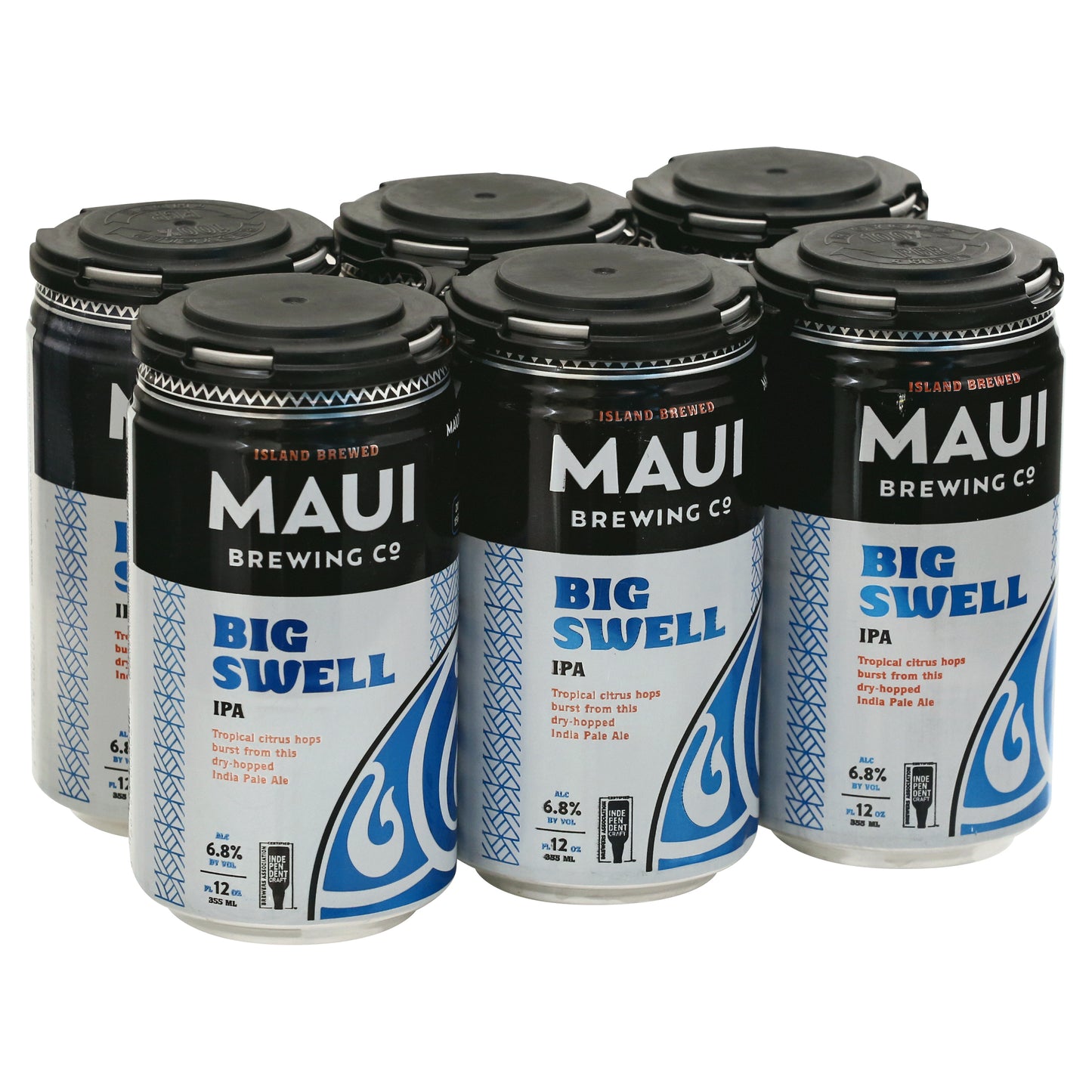 Maui Brewing IPA Big Swell Beer 6 ea
