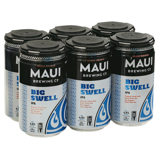 Maui Brewing IPA Big Swell Beer 6 ea
