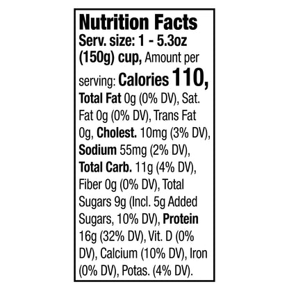 siggi’s Icelandic Skyr Nonfat Yogurt, Vanilla - 5.3oz
