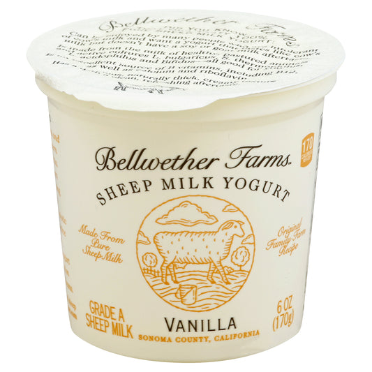 Bellwether Farms Yogurt 6 oz - Vanilla