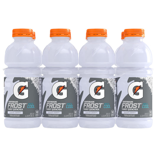 Gatorade Frost Thirst Quencher Glacier Cherry 20 Fl Oz 8 Count