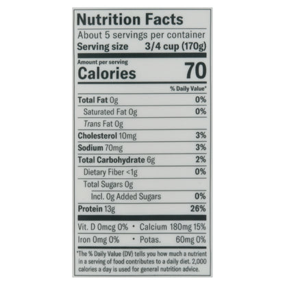 Chobani Zero Sugar Vanilla Flavor Yogurt 32 oz