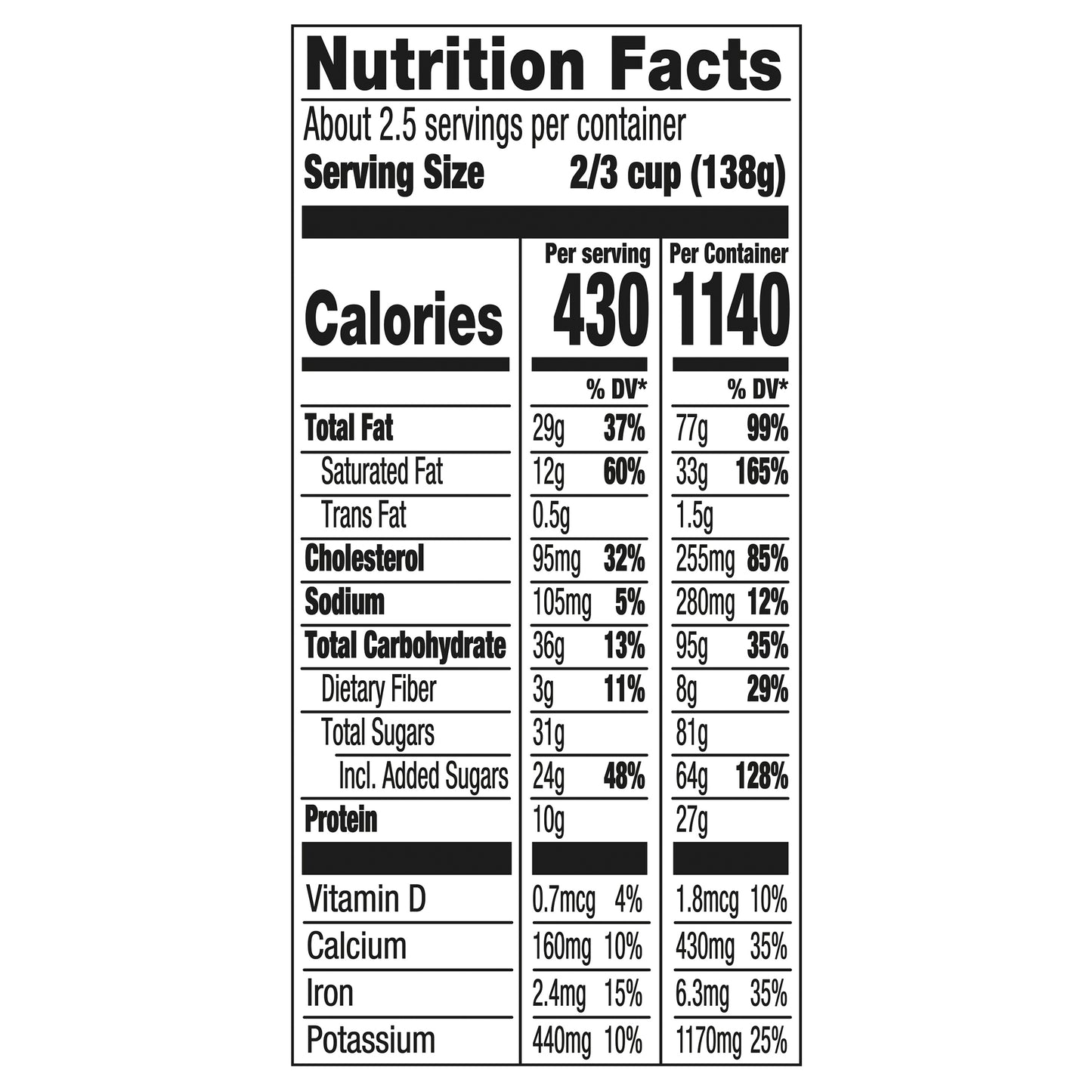 Haagen-Dazs Chocolate Peanut Butter Ice Cream 14 fl oz