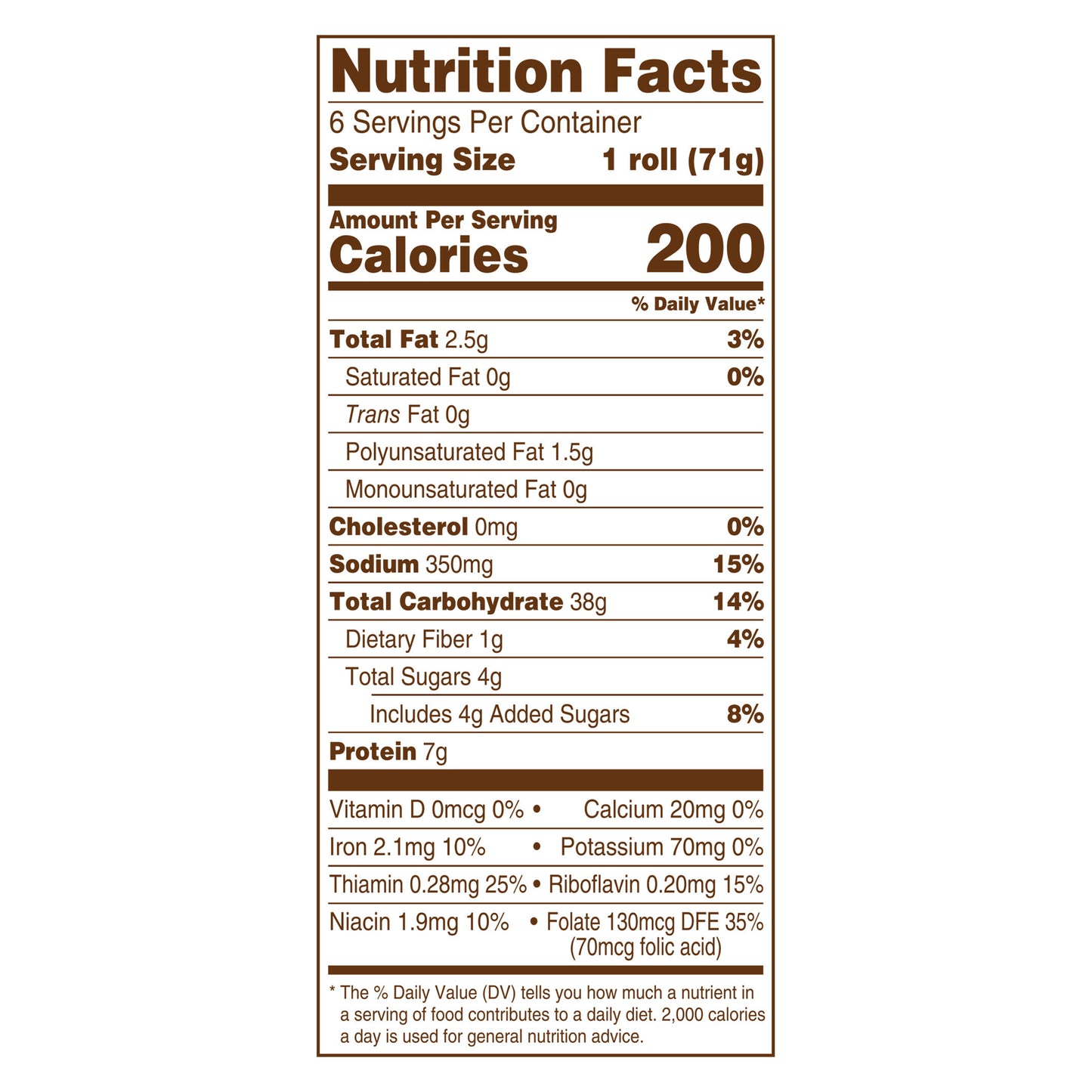 Alfaro's Artesano White Sausage Rolls, 6 count, 15 oz