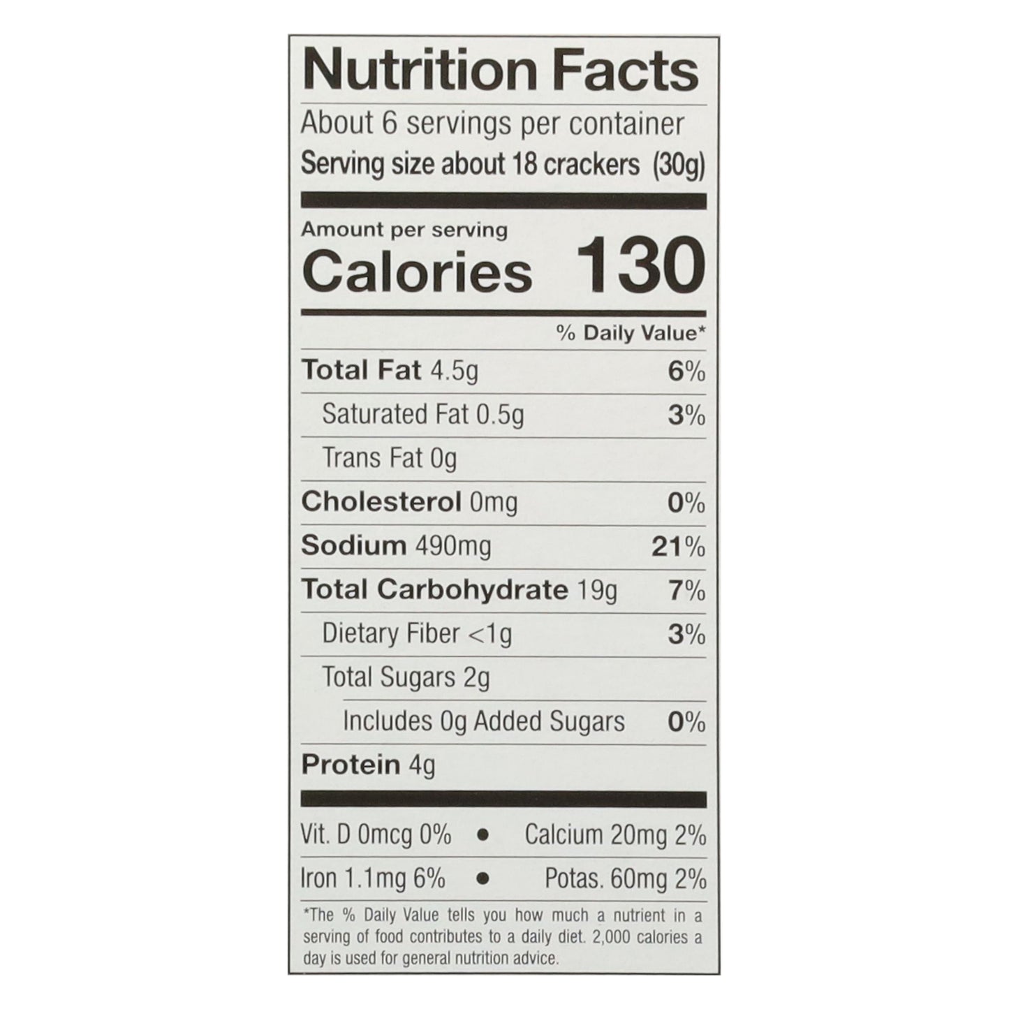 Pretzelized Snacks Oven Baked Pretzel Cheddar Crackers Bite Sized 6.5 oz