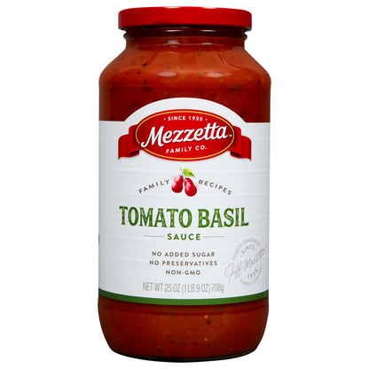 Mezzetta Family Recipes Tomato Basil Sauce, 25 oz