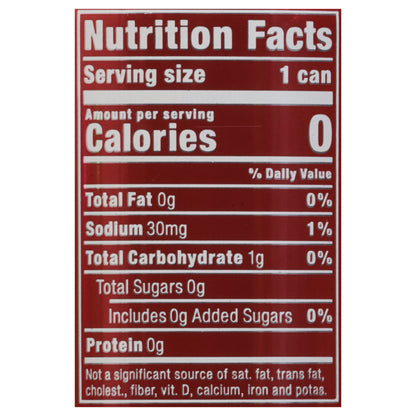 Nixie Organic Zero Sugar Classic Cola Soda 12 fl oz