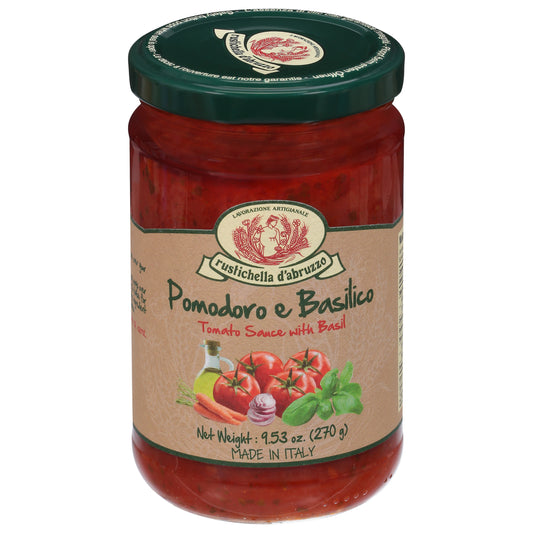 Rustichella d'Abruzzo Tomato Sauce with Basil 9.53 oz