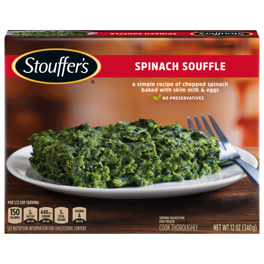 Stouffer's Spinach Souffle Frozen Side Dish 12 oz.