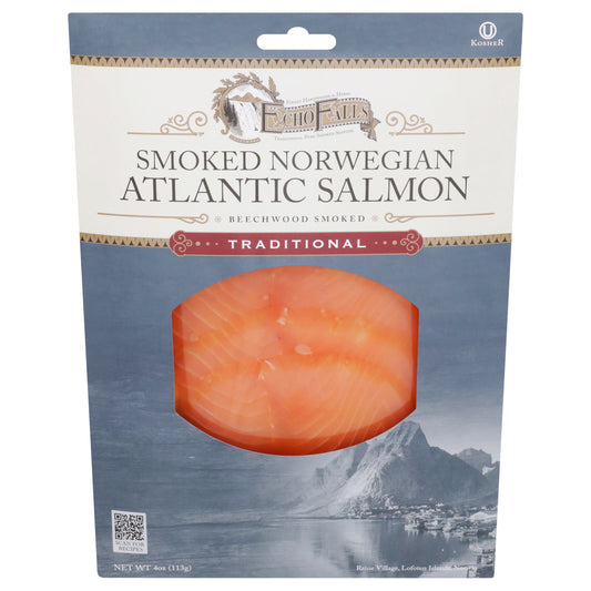 Cold Smoked Norwegian Atlantic Salmon 4oz