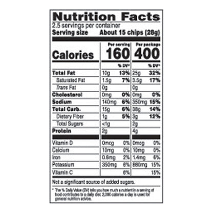 Lay's Potato Chips Classic 2 1/2 Oz