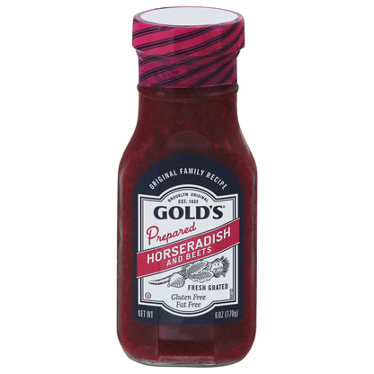 Gold's Prepared Horseradish and Beets 6 oz