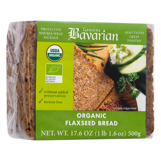 Genuine Bavarian Organic Whole Grain Bread 17.6 oz