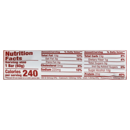 Think! Chunky Peanut Butter High Protein Bar 2.1 oz
