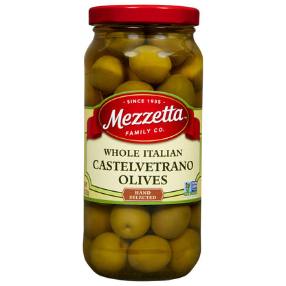 Mezzetta Whole Italian Castelvetrano Olives, 10 oz Dr. Wt.