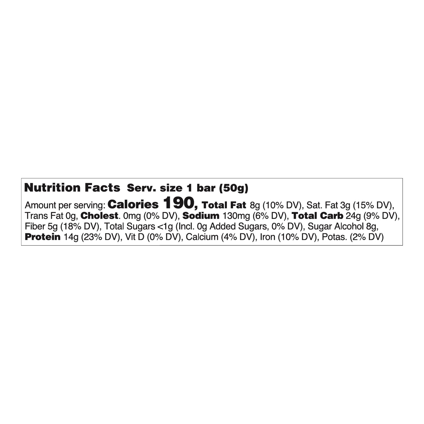 Misfits Plant-Based Peanut Butter Fudge Flavored Protein Bar 1.8 oz