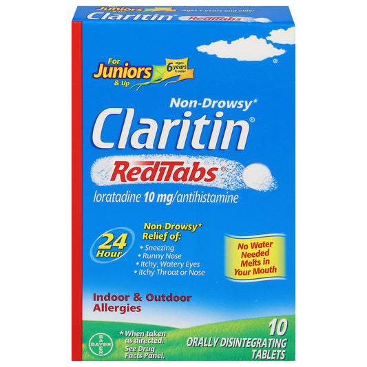 CLARITIN Childrens 24hr. RediTabs 10mg. 10ct.