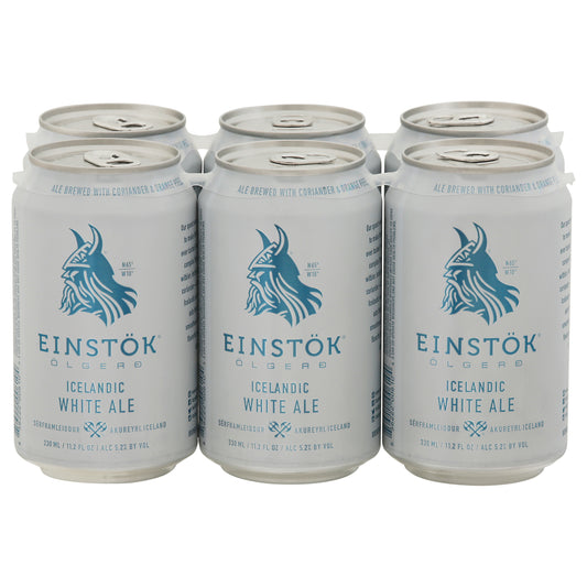 Einstok Olgerd White Ale Icelandic Beer 6 - 11.2 fl oz Cans